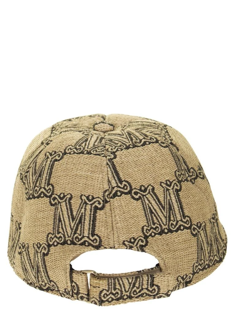 商品Max Mara|Max Mara All-Over Logo Jacquard Baseball Cap,价格¥738,第2张图片详细描述