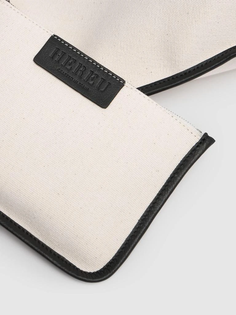 商品Hereu|Calella Canvas & Leather Tote Bag,价格¥3320,第4张图片详细描述