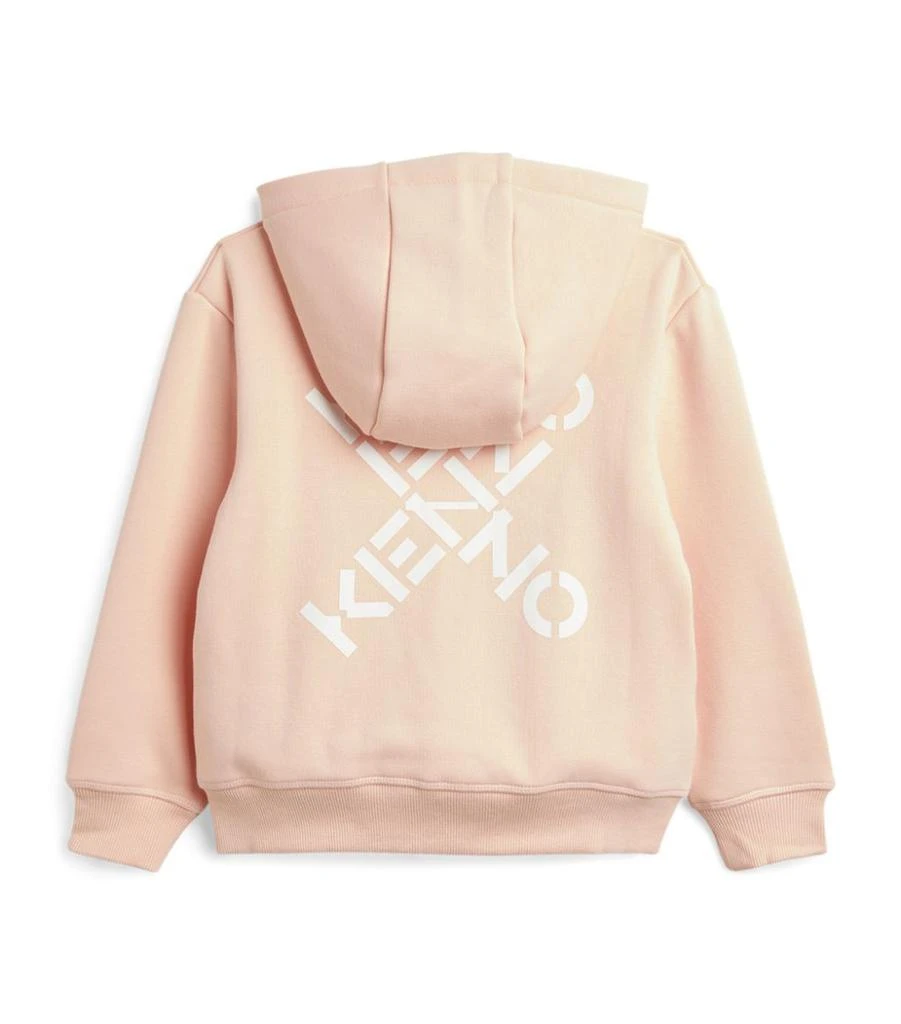 商品Kenzo|Little X Zip-Up Hoodie (2-12 Years),价格¥482,第2张图片详细描述