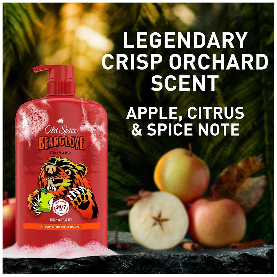 商品Old Spice|Cleansing Body Wash for Men, 24/7 Shower Clean with Lasting Scent,价格¥90,第5张图片详细描述