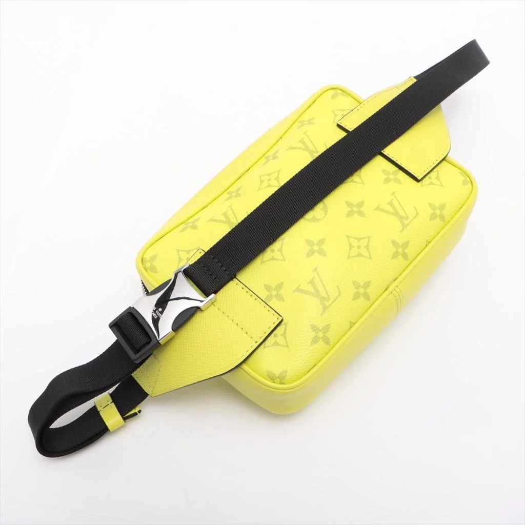 商品[二手商品] Louis Vuitton|Louis Vuitton Yellow Monogram Canvas Taigarama Leather Outdoor Bumbag Waist Bag,价格¥21217,第2张图片详细描述
