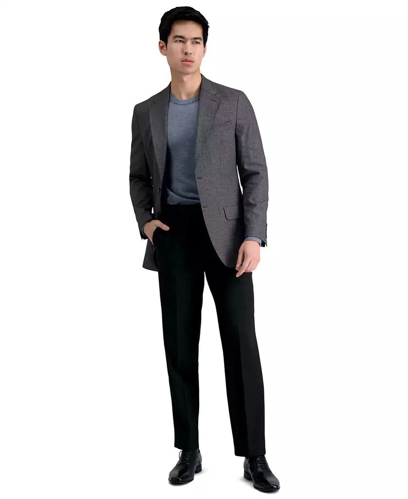 商品Haggar|Men’s Premium Comfort Straight-Fit 4-Way Stretch Wrinkle-Free Flat-Front Dress Pants,价格¥380,第1张图片