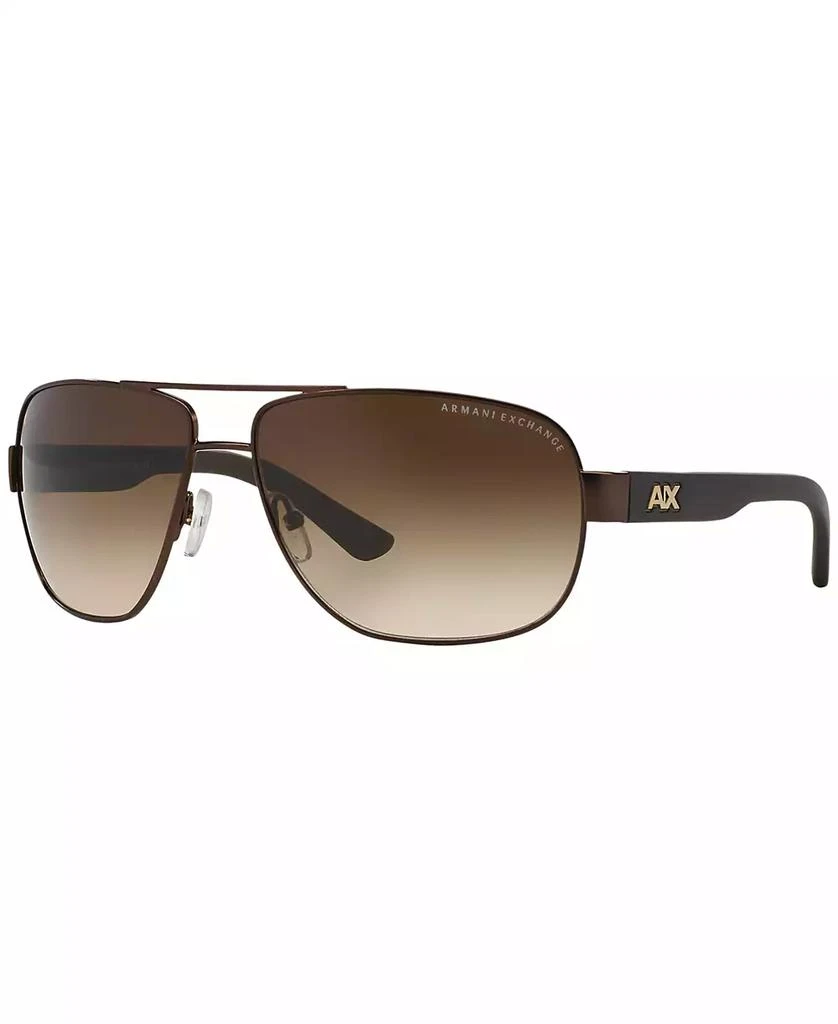 商品Armani Exchange|Men's Sunglasses, AX2012S,价格¥446,第1张图片