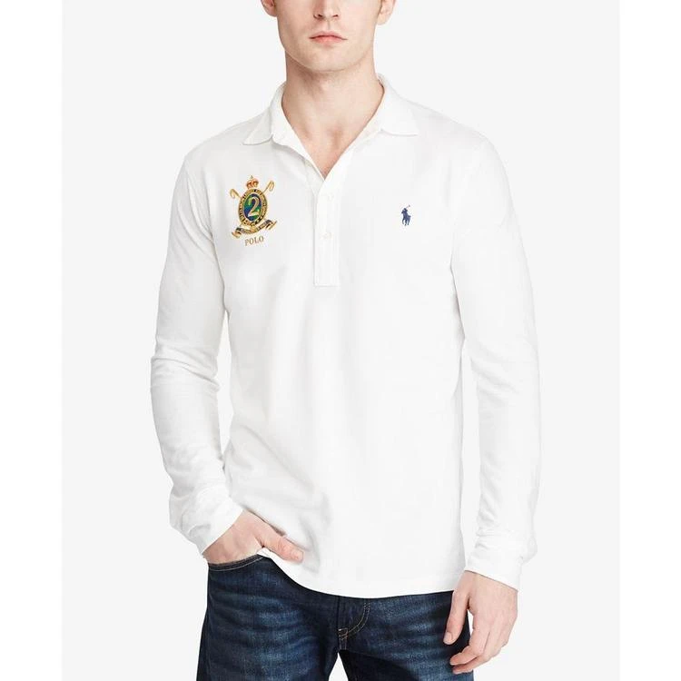 商品Ralph Lauren|Men's Classic-Fit, Featherweight Polo Shirt, Created for Macy's,价格¥300,第2张图片详细描述