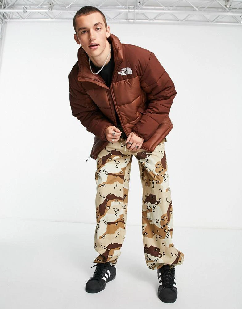 商品The North Face|The North Face Himalayan insulated puffer jacket in brown,价格¥1010,第4张图片详细描述