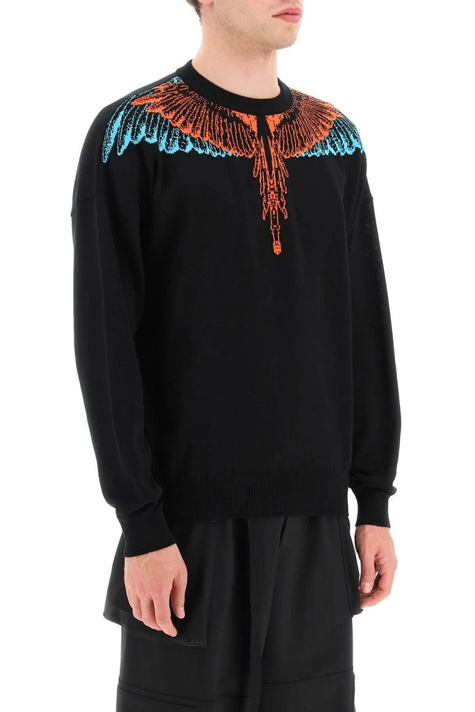 商品Marcelo Burlon|Icon Wings Cotton Sweater,价格¥2655,第2张图片详细描述