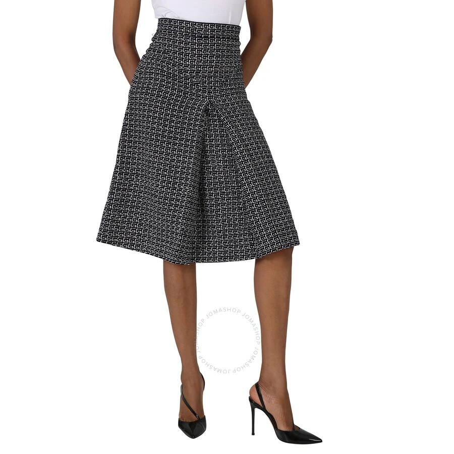 商品Gucci|All-over Square G Patterned Midi Skirt,价格¥2462,第1张图片