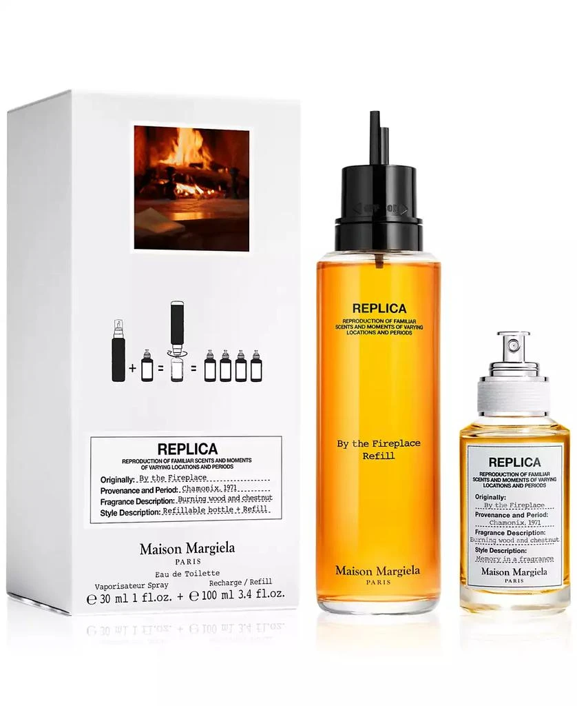 商品MAISON MARGIELA|2-Pc. REPLICA By The Fireplace Eau de Toilette Travel Refill Gift Set,价格¥1272,第1张图片