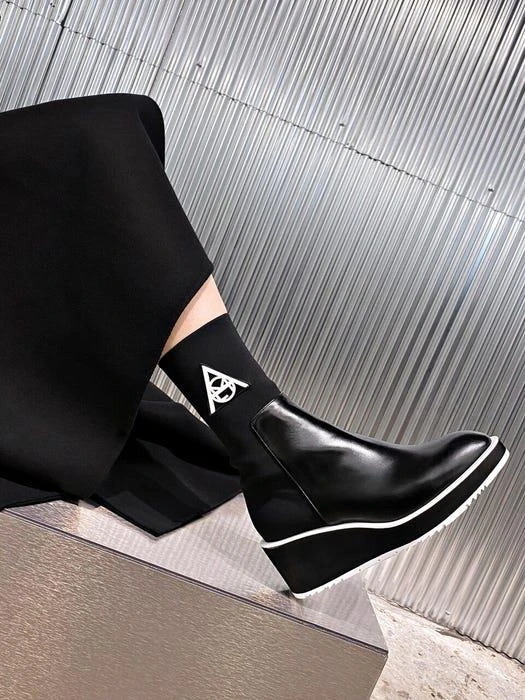 商品MODERN ALCHEMIST|Project 3 Re-Tro Socks Boots - Black,价格¥2674,第1张图片