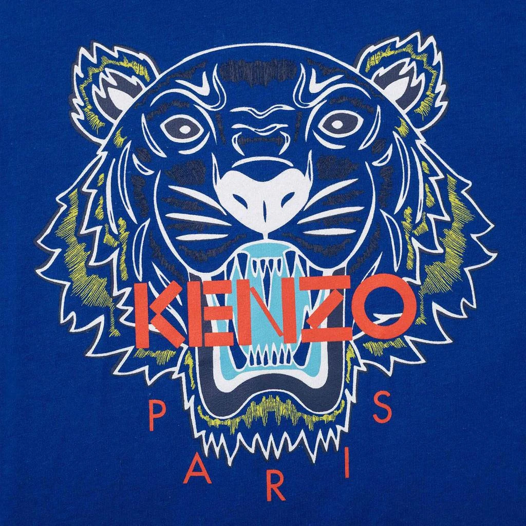 商品Kenzo|KENZO Boys' Tiger Print Cotton-Jersey T-Shirt,价格¥334,第2张图片详细描述