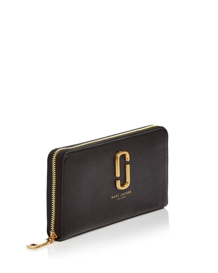 商品Marc Jacobs|Double J Standard Leather Continental Wallet,价格¥1309,第2张图片详细描述