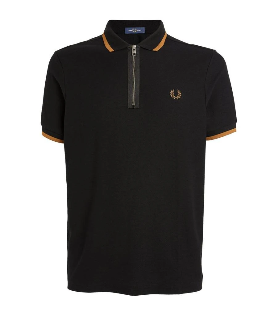 商品Fred Perry|Half-Zip Polo Shirt,价格¥582,第1张图片