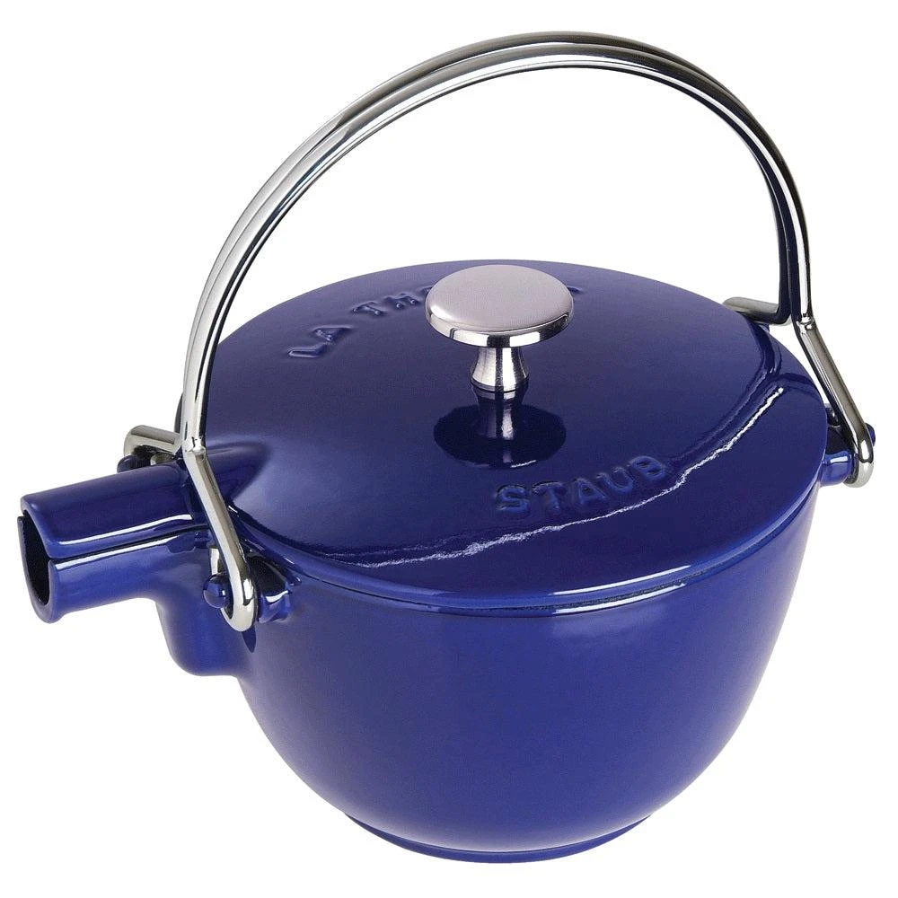 商品Staub|Cast Iron 1-qt Round Tea Kettle,价格¥1890,第5张图片详细描述