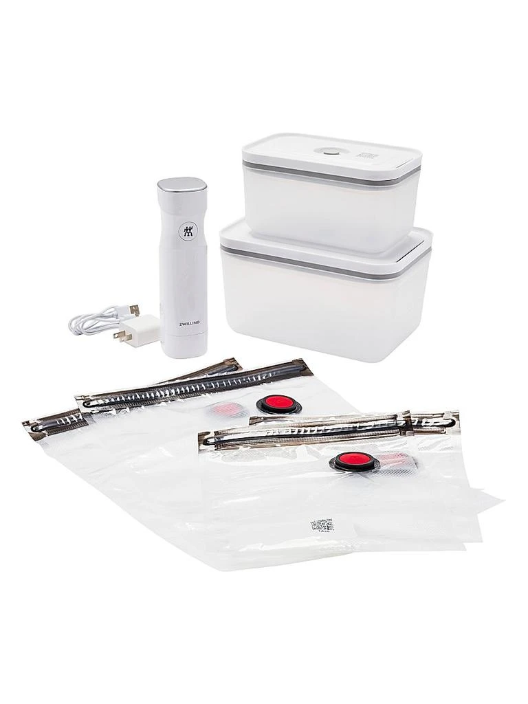 商品ZWILLING J.A. Henckels|Fresh and Save 7 Piece Plastic Vacuum Starter Set,价格¥965,第2张图片详细描述