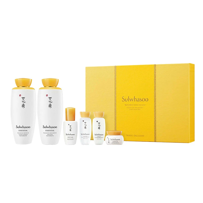 商品[国内直发] Sulwhasoo|Sulwhasoo雪花秀套装滋盈肌本润颜水乳两件套护肤套装旅行装水乳面霜精华套盒,价格¥429,第1张图片