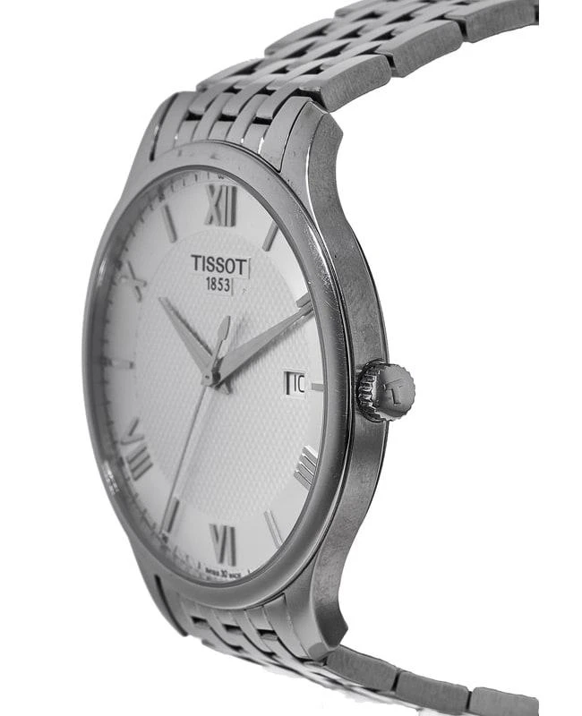 商品[二手商品] Tissot|Tissot T-Classic Tradition Silver Dial Steel Men's Watch T063.610.11.038.00-PO,价格¥937,第3张图片详细描述