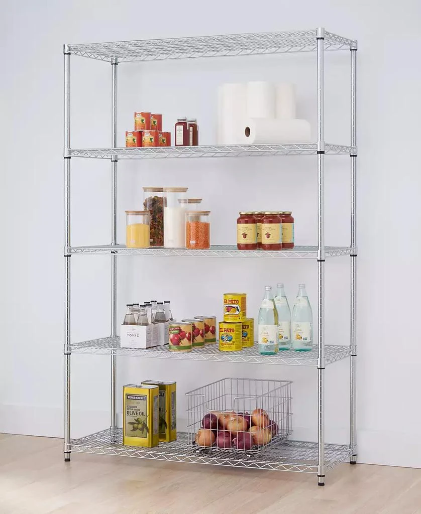 商品TRINITY|5-Tier Wire Shelving Rack,价格¥2404,第4张图片详细描述