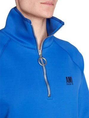 商品AMI|Half-Zip Technical Pullover,价格¥1000,第4张图片详细描述