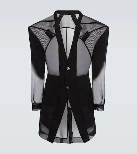 商品Rick Owens|绢网边饰夹克,价格¥22261,第1张图片