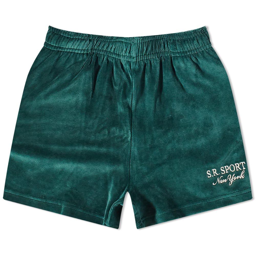 Sporty & Rich Andy Velour Disco Short商品第1张图片规格展示