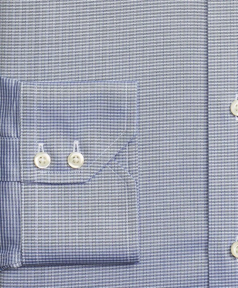商品Brooks Brothers|Madison Relaxed-Fit Dress Shirt, Non-Iron Check,价格¥314,第3张图片详细描述