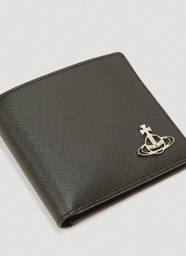 商品Vivienne Westwood|Kent Bi-Fold Wallet in Black,价格¥1638,第4张图片详细描述