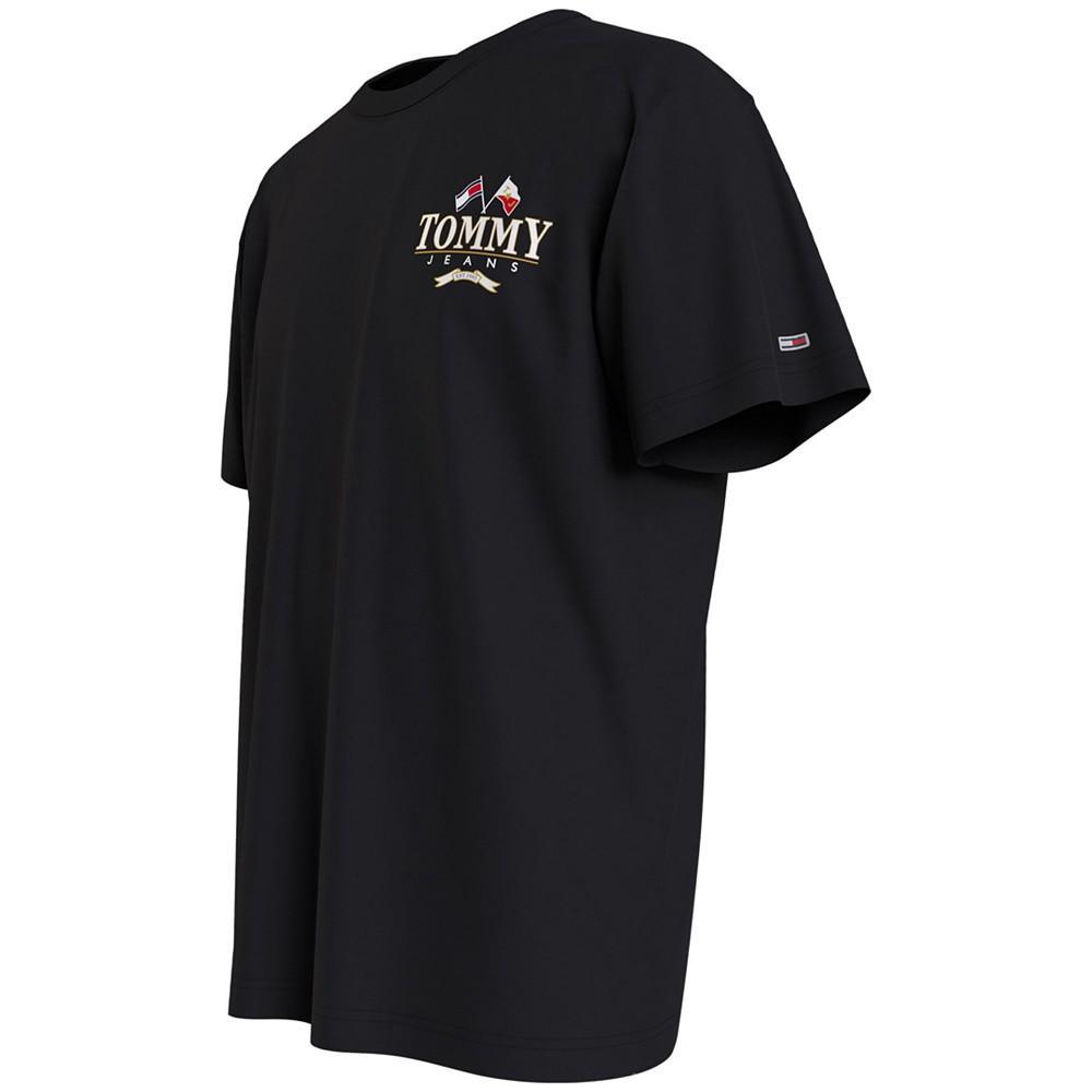 商品Tommy Hilfiger|Men's Relaxed Modern Back Logo T-Shirt,价格¥287,第5张图片详细描述