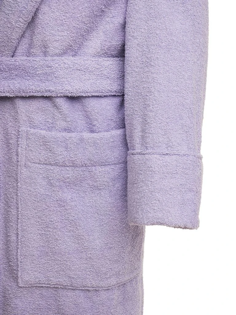 商品Tekla|Organic Cotton Bathrobe W/ Hood,价格¥1640,第5张图片详细描述