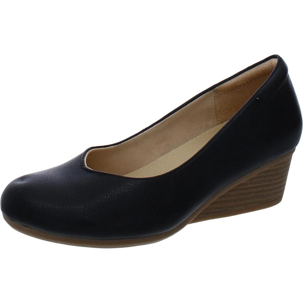 商品Dr. Scholl's Shoes|Be Ready Womens Comfort Insole Slip On Wedge Heels,价格¥386,第1张图片详细描述