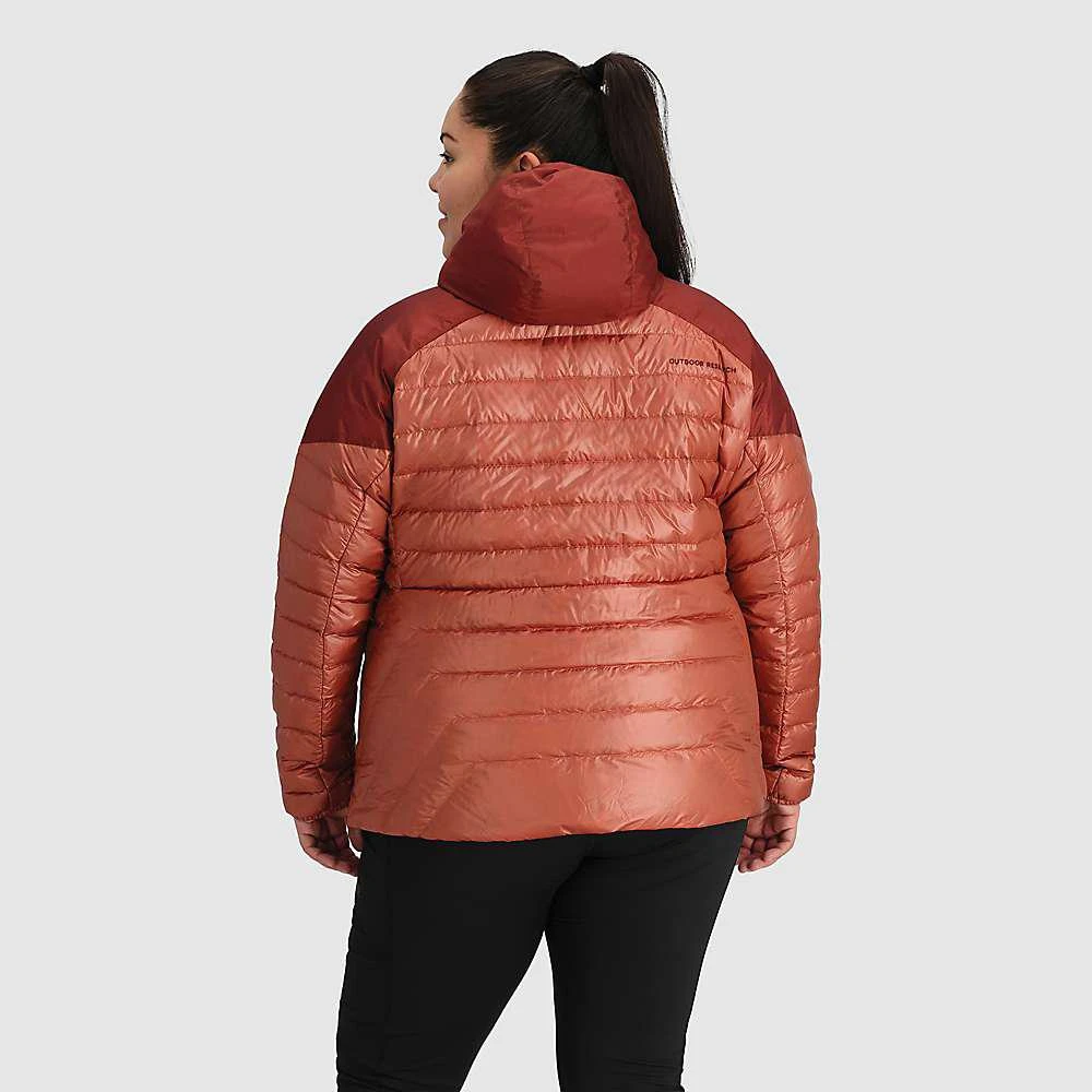 商品Outdoor Research|Outdoor Research Women's Helium Down Hooded Jacket - Plus,价格¥1761,第2张图片详细描述