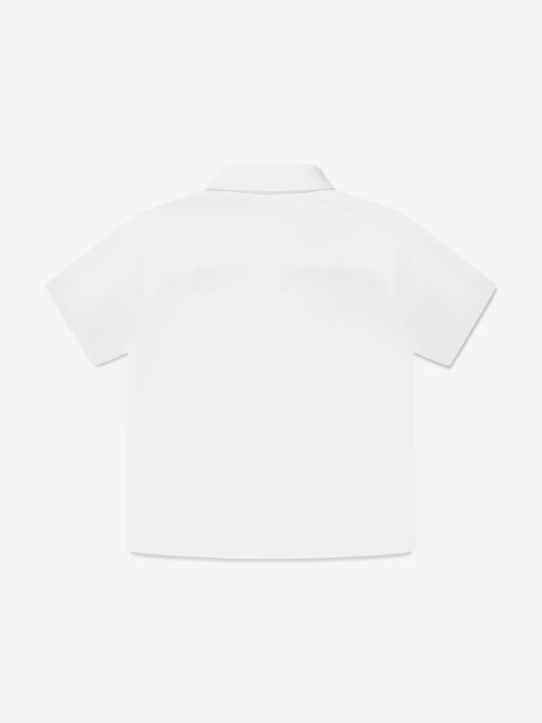 商品Burberry|Boys Owen Crest Shirt in White,价格¥2239,第3张图片详细描述