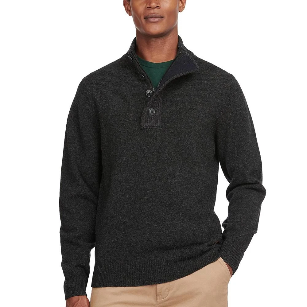 商品Barbour|Essential Patch Half Zip,价格¥786,第1张图片