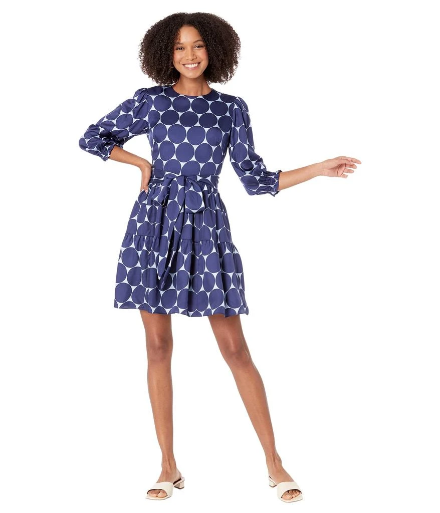 商品Kate Spade|Joy Dot Silk Twill Dress,价格¥2764,第4张图片详细描述