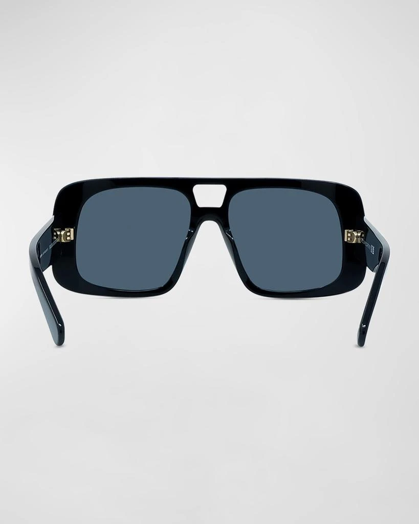 商品Stella McCartney|Oversized Logo Acetate Aviator Sunglasses,价格¥1747,第5张图片详细描述