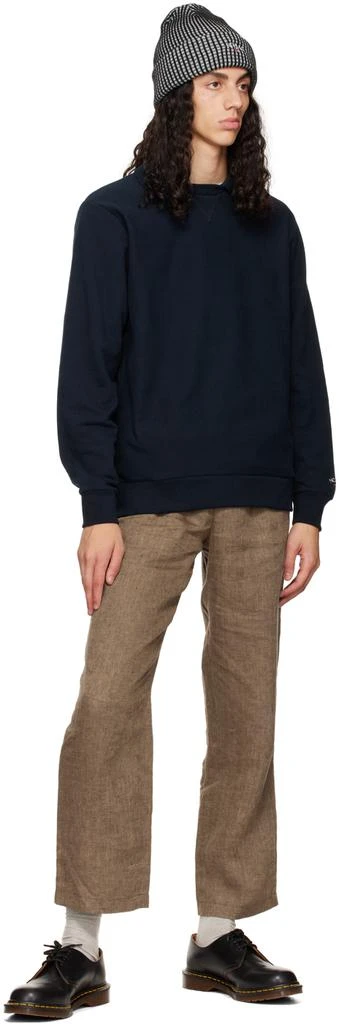 商品Noah|Navy Crewneck Sweatshirt,价格¥620,第4张图片详细描述
