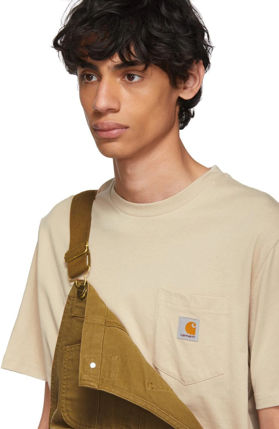 商品Carhartt WIP|Beige Pocket T-Shirt,价格¥236,第4张图片详细描述