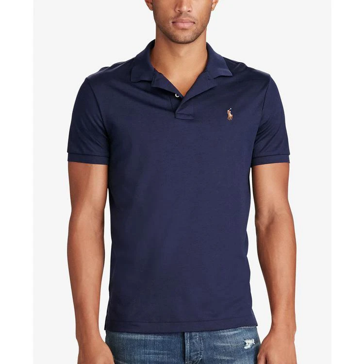 商品Ralph Lauren|Men's Pima Cotton Soft-Touch Polo,价格¥634,第1张图片