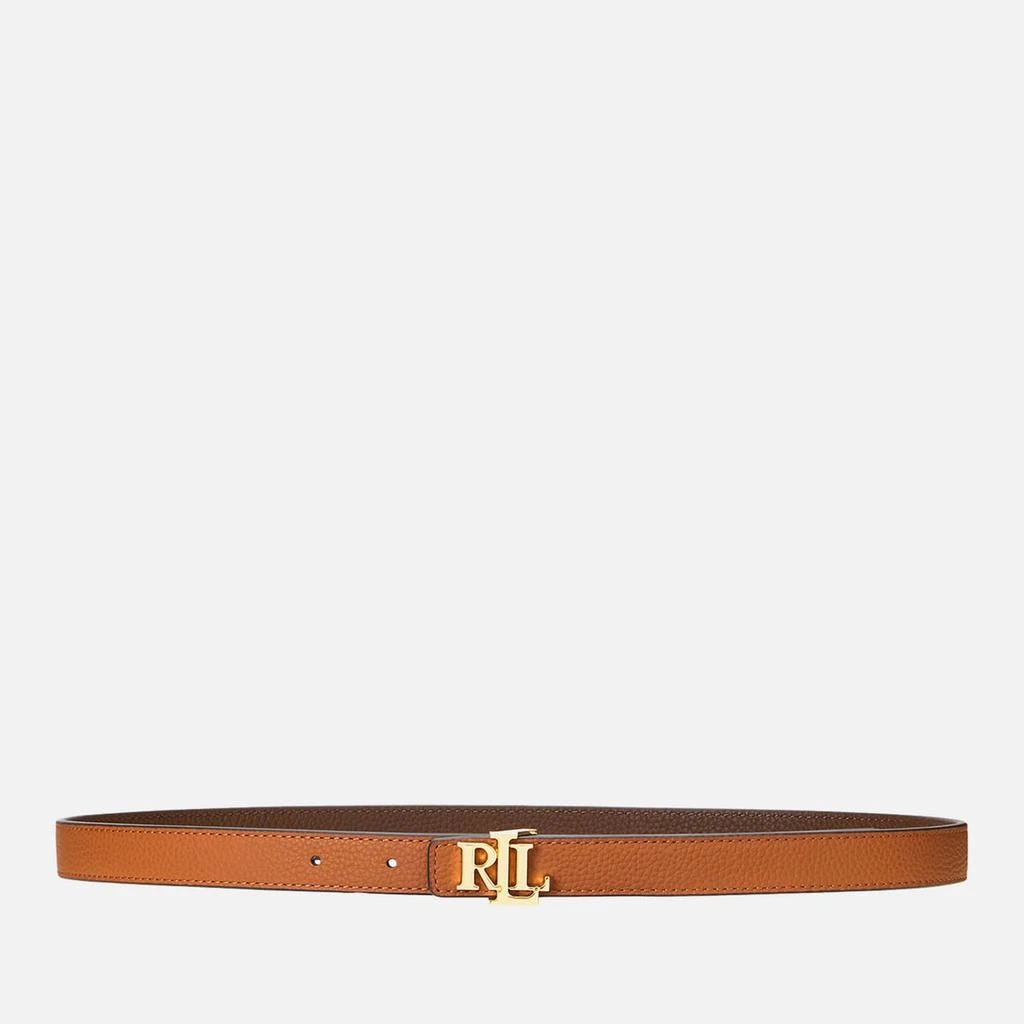 商品Ralph Lauren|Lauren Ralph Lauren Reversible 20 Leather Skinny Belt,价格¥861,第1张图片