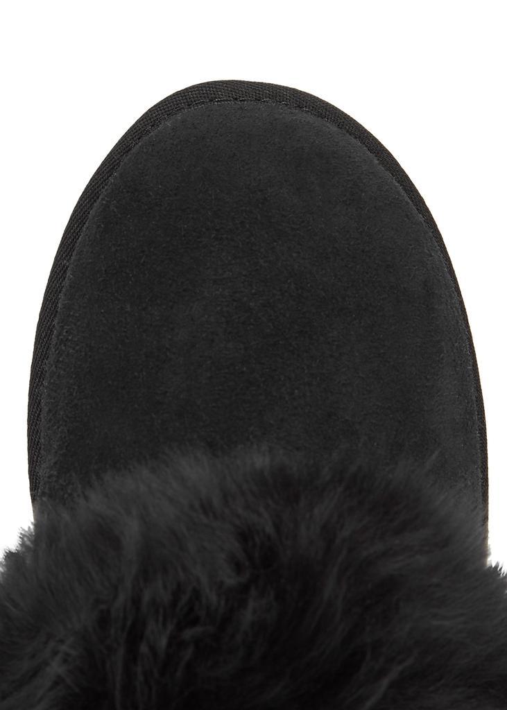 商品UGG|Scruff Sis shearling-trimmed suede slippers,价格¥759,第6张图片详细描述