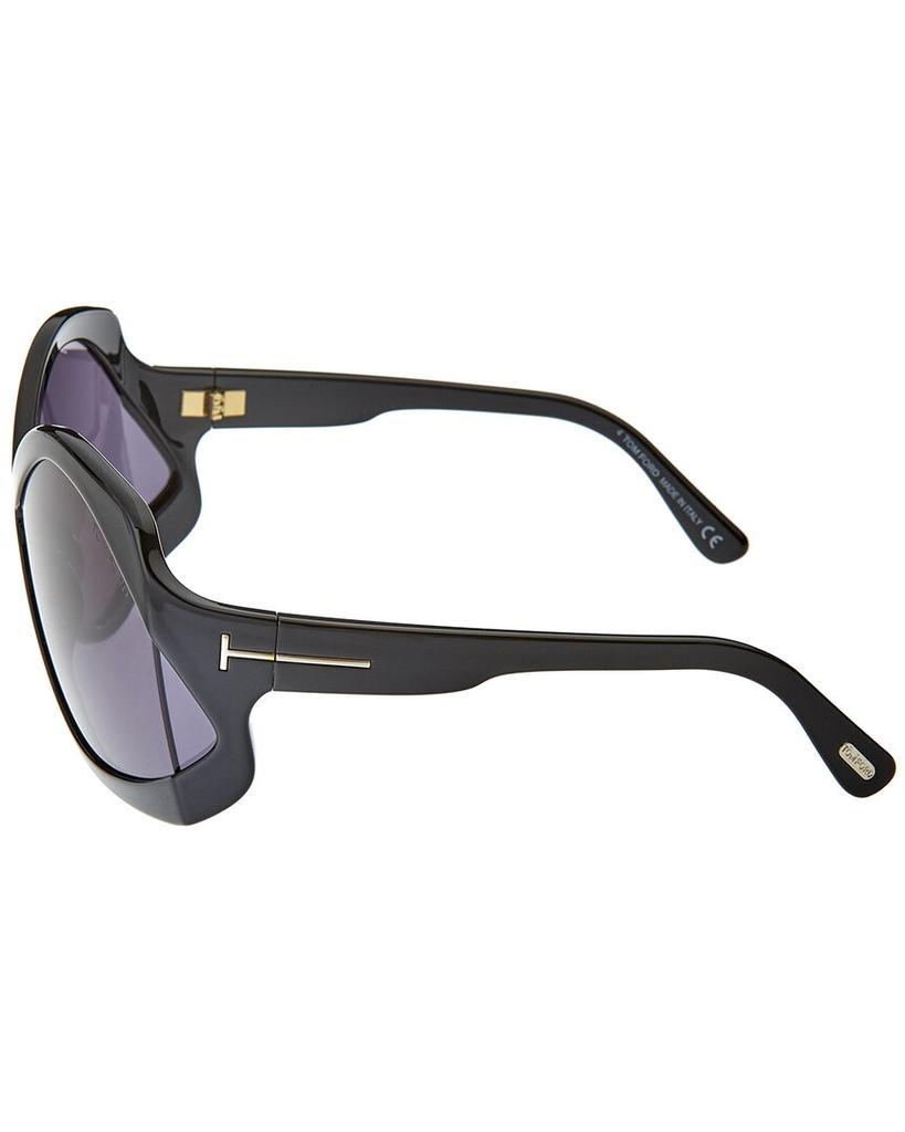 商品Tom Ford|Tom Ford Women's Cheyenne 68mm Sunglasses,价格¥976,第4张图片详细描述