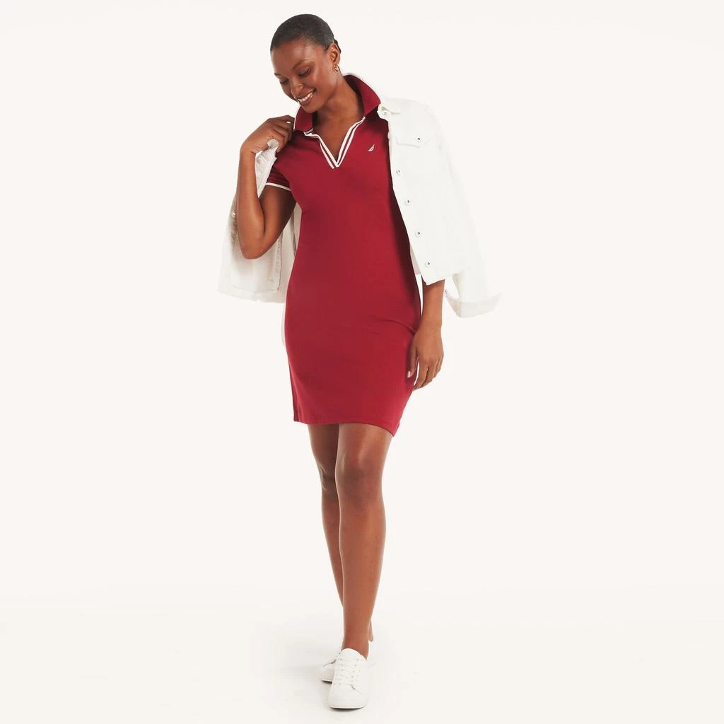 Womens Sustainably Crafted Ocean Polo Dress 商品