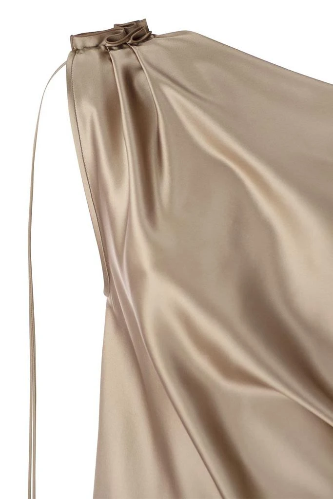 商品Max Mara|OPERA - SILK SATIN ONE-SHOULDER DRESS,价格¥6883,第4张图片详细描述
