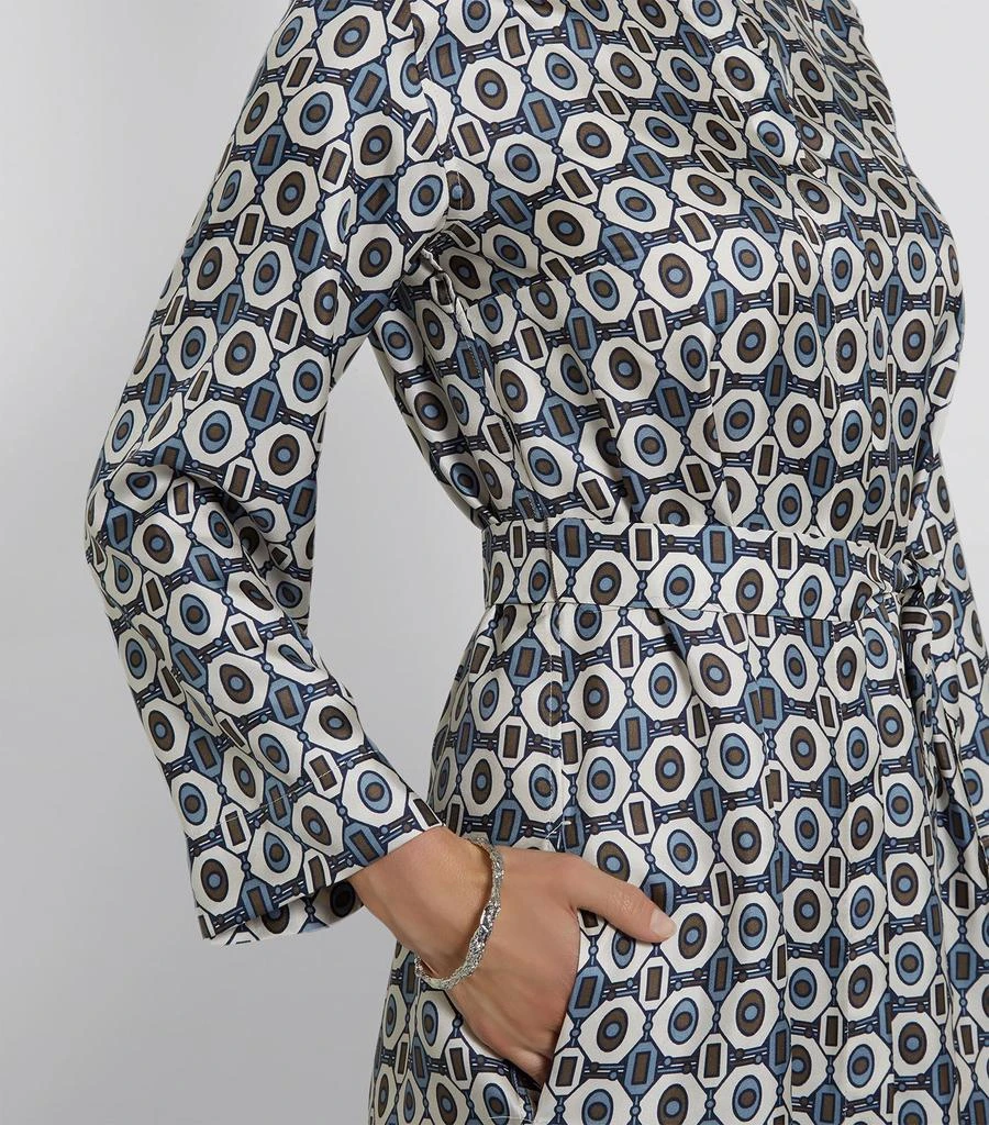 商品Max Mara|Silk Geometric 连衣裙,价格¥5168,第3张图片详细描述