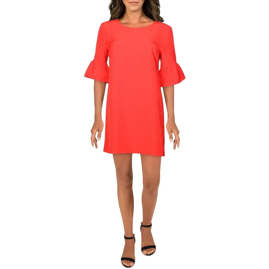 商品Charles Henry|Charles Henry Womens Petites Shift Mini Party Dress,价格¥62,第1张图片