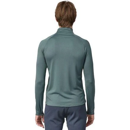 商品Patagonia|Capilene Midweight Zip-Neck Top - Men's,价格¥512,第2张图片详细描述