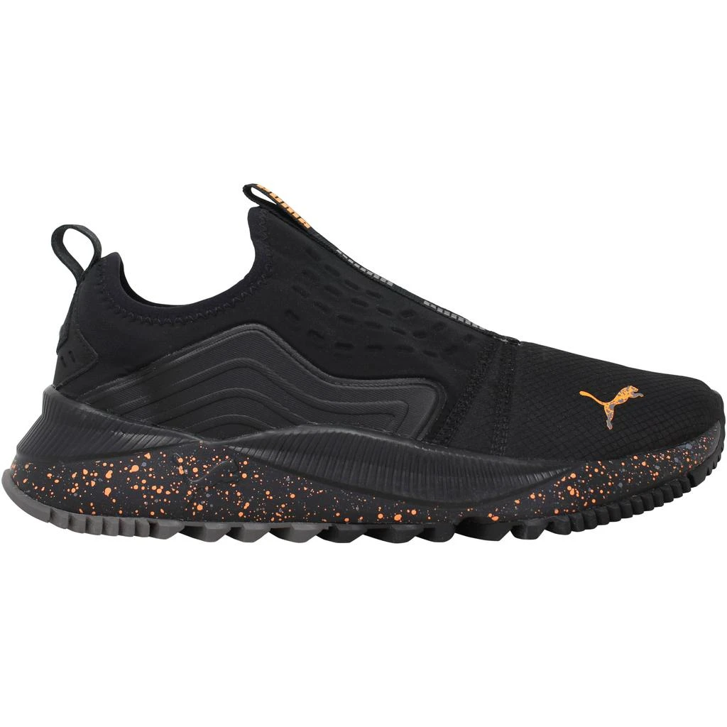 商品Puma|Puma Pacer Future Trail Slip-On Black/Orange Glow-Castlerock  385099-01 Men's,价格¥480,第1张图片