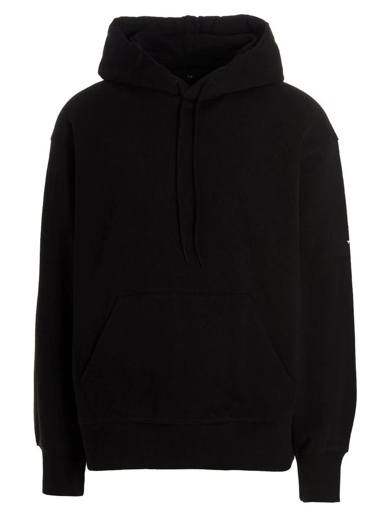 商品Y-3|Y-3 Logo Patch Drawstring Hoodie,价格¥1413,第1张图片