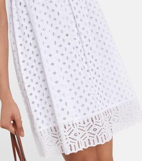商品Tory Burch|马德拉刺绣棉质迷你连衣裙,价格¥3773,第5张图片详细描述