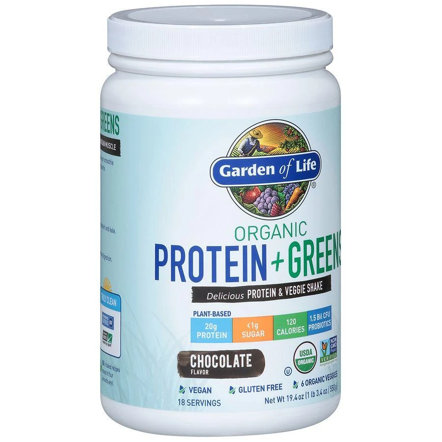 商品Garden of Life|Organic Protein + Greens,价格¥148,第2张图片详细描述