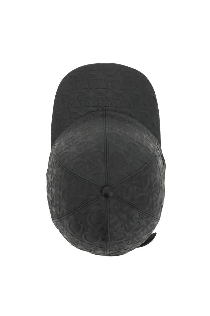 商品Salvatore Ferragamo|EMBOSSED LEATHER BASEBALL CAP,价格¥2310,第2张图片详细描述